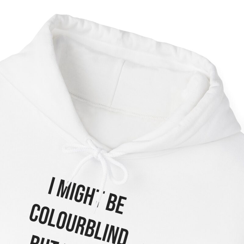 Colourblind Funny Graphic Meme Hoodie - Image 5