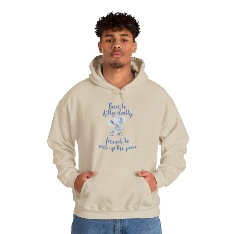 Born to Dilly Dally Retro Graphic Meme Hoodie - Image 33