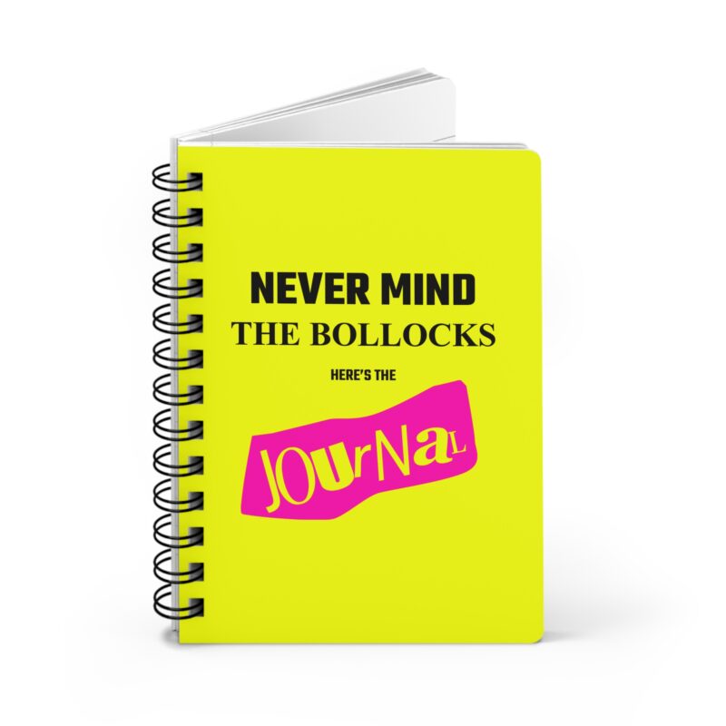 Never Mind the Bollocks Spiral Bound Journal - Image 6