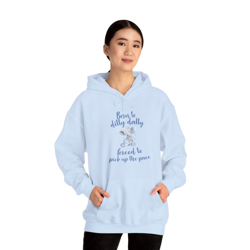 Born to Dilly Dally Retro Graphic Meme Hoodie - Image 97