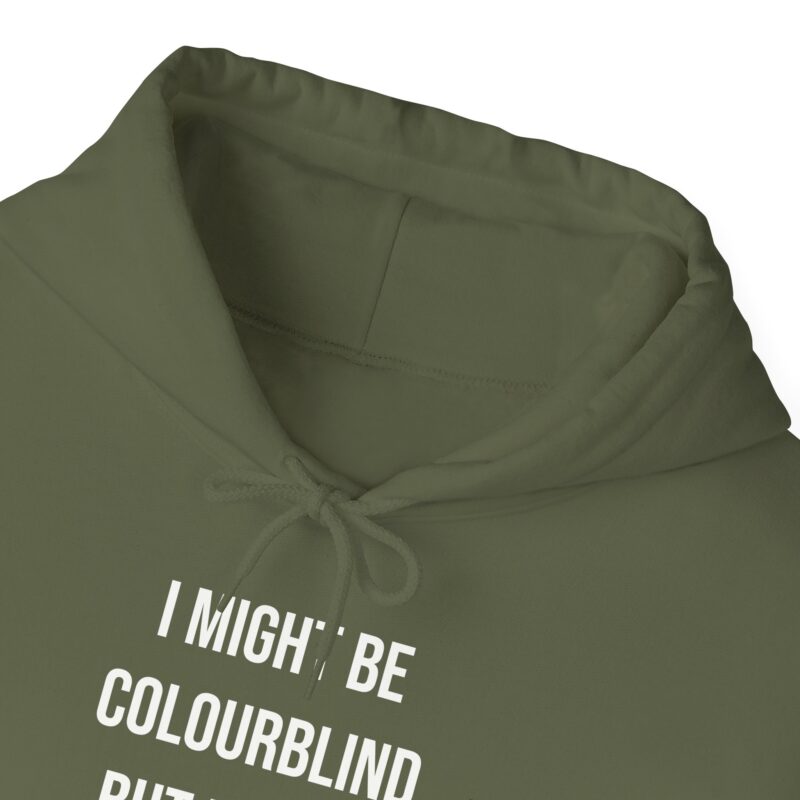 Colourblind Funny Graphic Meme Hoodie - Image 57