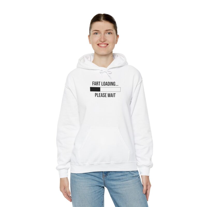 Fart Loading Funny Meme Hoodie - Image 8