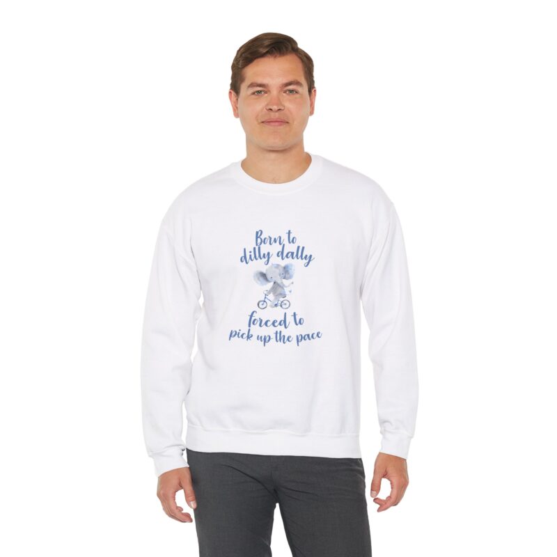 Born to Dilly Dally Retro Graphic Sweatshirt - Image 6