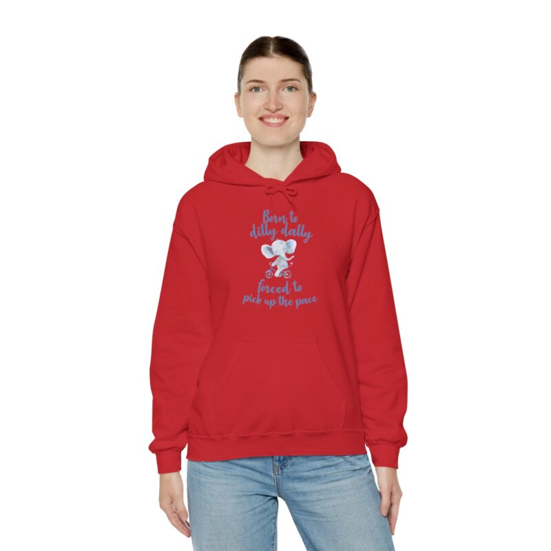 Born to Dilly Dally Retro Graphic Meme Hoodie - Image 151