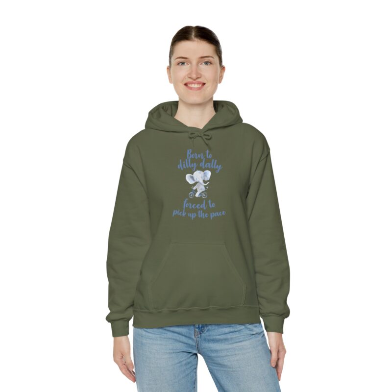 Born to Dilly Dally Retro Graphic Meme Hoodie - Image 60