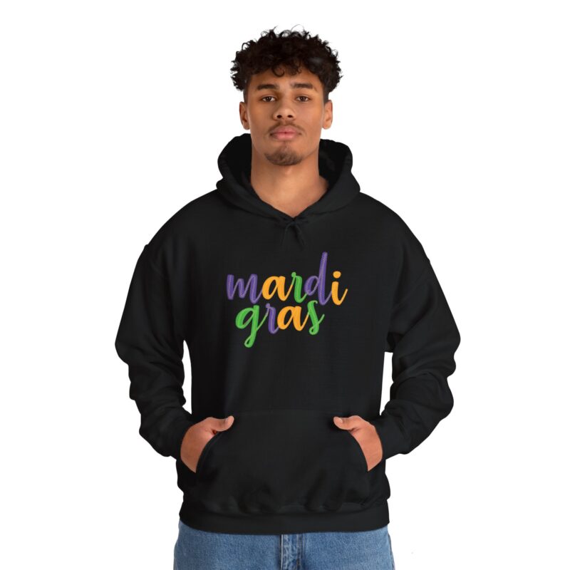 Retro Mardi Gras Carnival Hoodie - Image 20