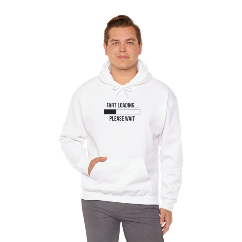 Fart Loading Funny Meme Hoodie - Image 9