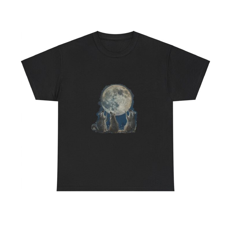 Vintage Funny Three Racoons Moon Retro T-Shirt - Image 55