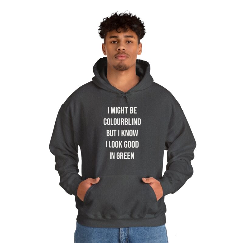 Colourblind Funny Graphic Meme Hoodie - Image 85