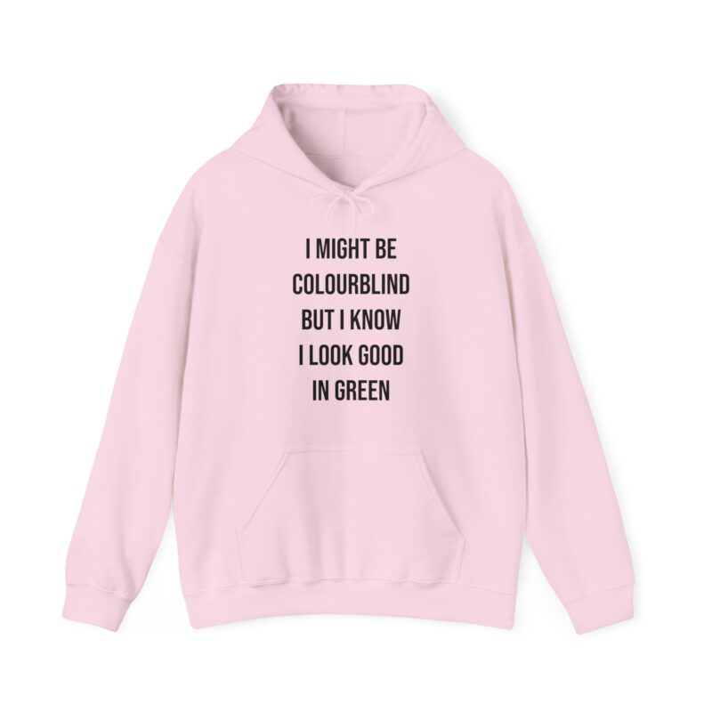 Colourblind Funny Graphic Meme Hoodie - Image 131