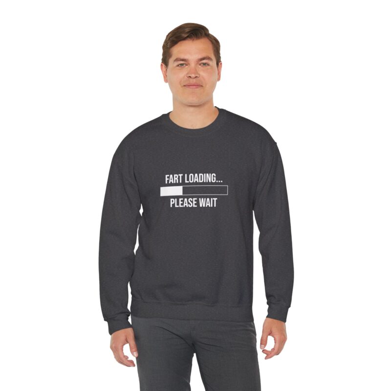 Fart Loading Funny Meme Sweatshirt - Image 83