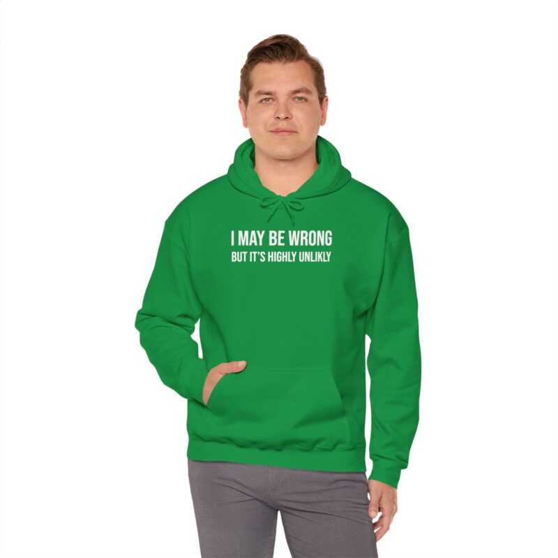 I may be wrong but it's highly unlikely Meme Hoodie - Image 74