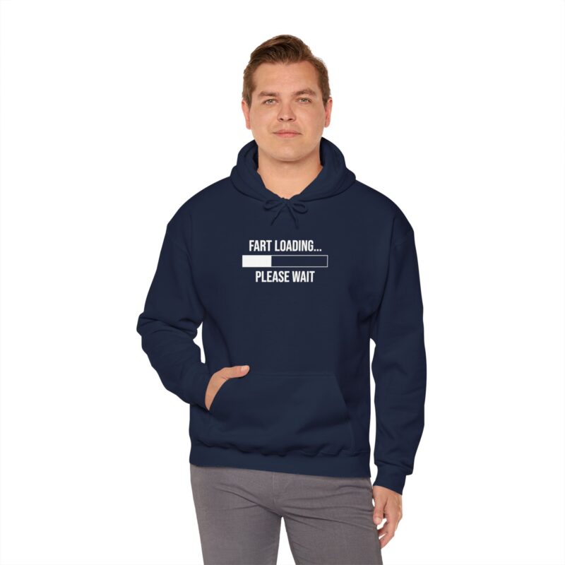 Fart Loading Funny Meme Hoodie - Image 126