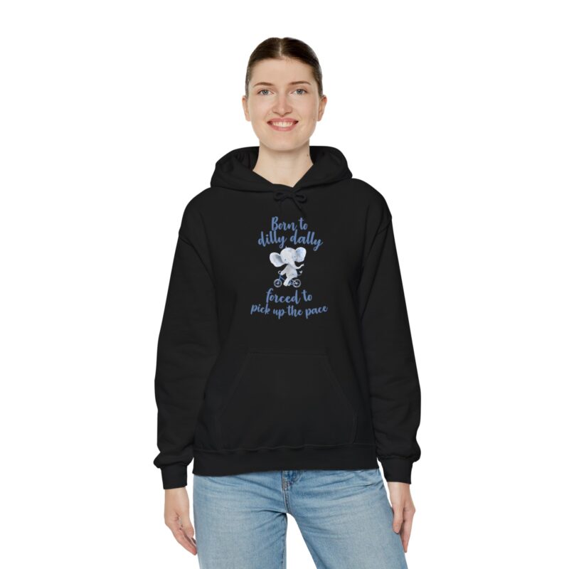 Born to Dilly Dally Retro Graphic Meme Hoodie - Image 21