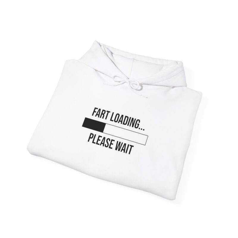 Fart Loading Funny Meme Hoodie - Image 4