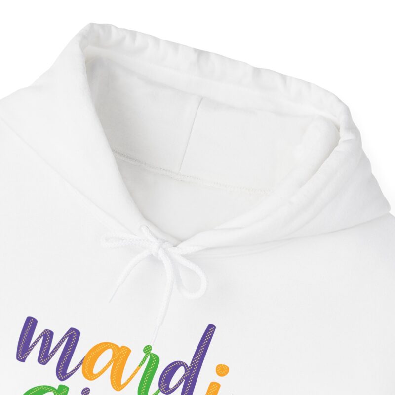 Retro Mardi Gras Carnival Hoodie - Image 5