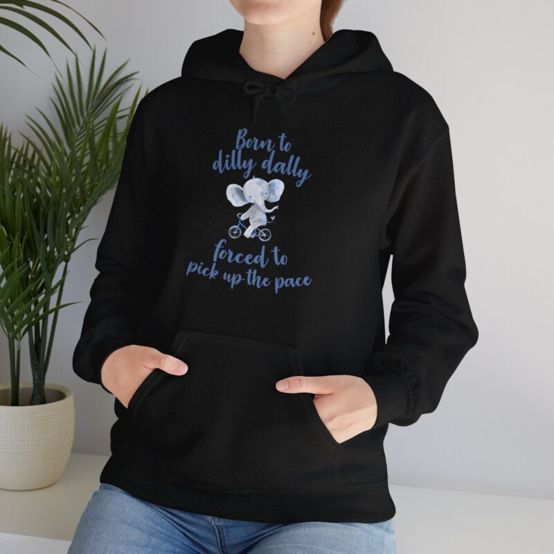 Born to Dilly Dally Retro Graphic Meme Hoodie - Image 26