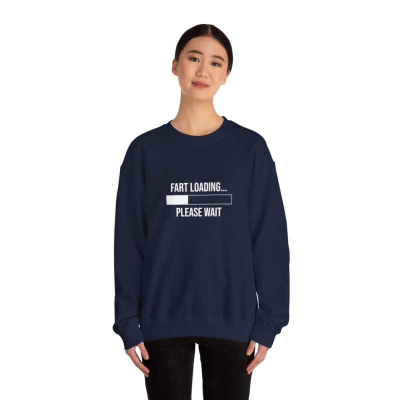 Fart Loading Funny Meme Sweatshirt - Image 103