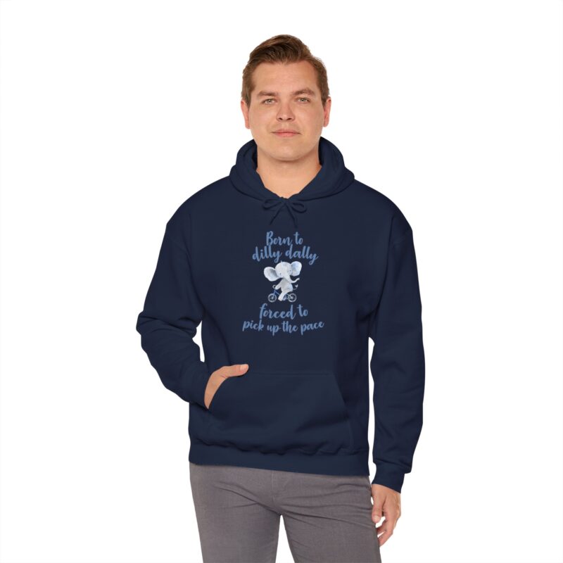 Born to Dilly Dally Retro Graphic Meme Hoodie - Image 126