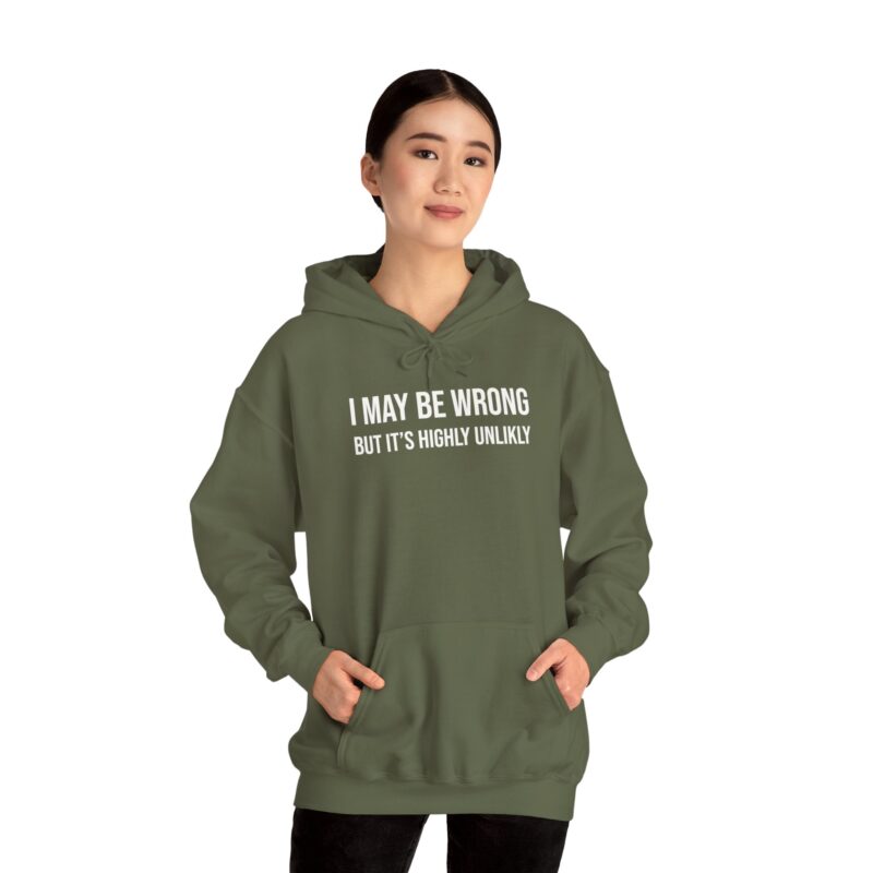 I may be wrong but it's highly unlikely Meme Hoodie - Image 58