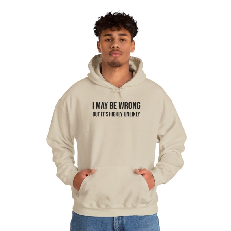 I may be wrong but it's highly unlikely Meme Hoodie - Image 33