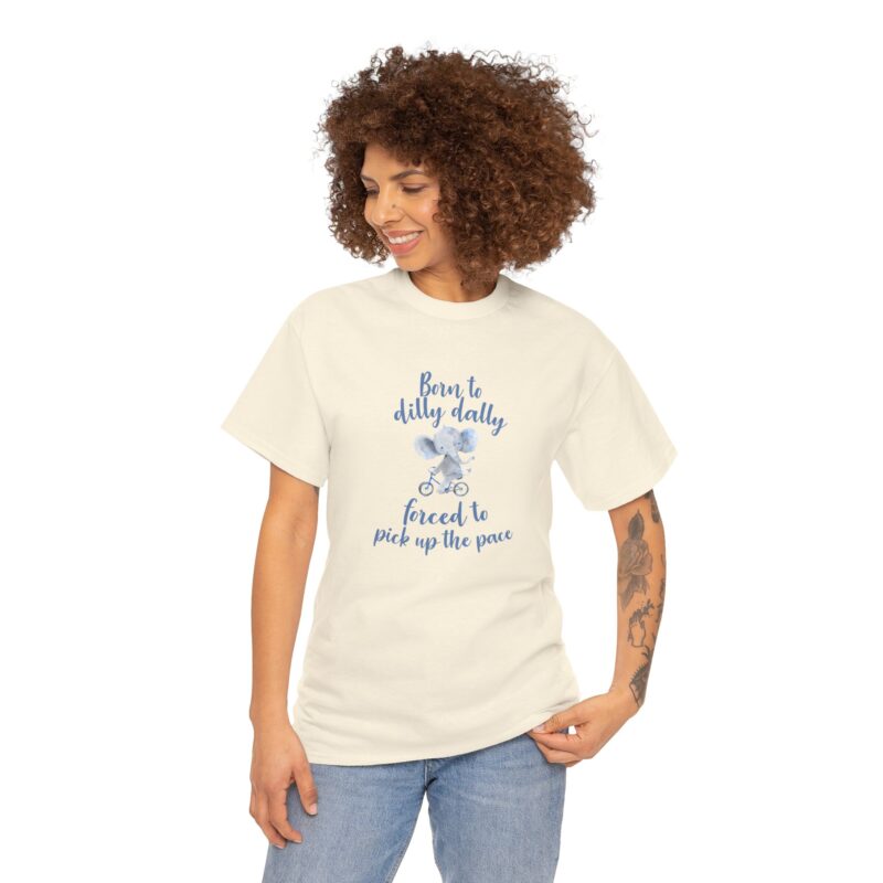 Born to Dilly Dally Retro Graphic Meme T-Shirt - Image 119