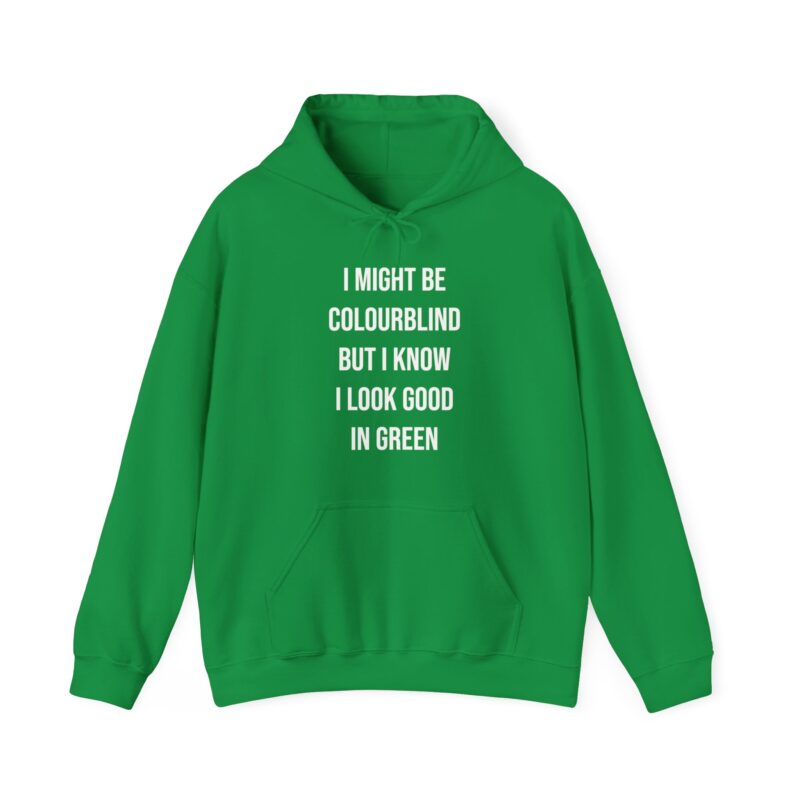 Colourblind Funny Graphic Meme Hoodie - Image 66