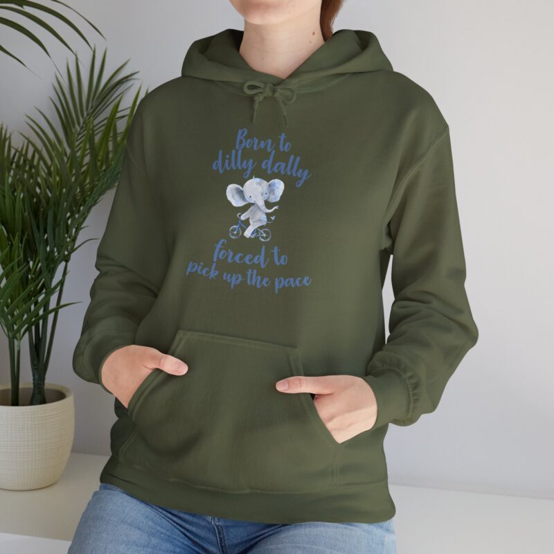 Born to Dilly Dally Retro Graphic Meme Hoodie - Image 65