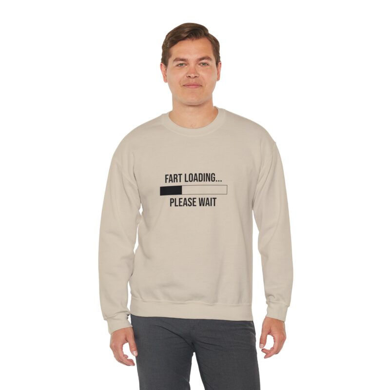 Fart Loading Funny Meme Sweatshirt - Image 39