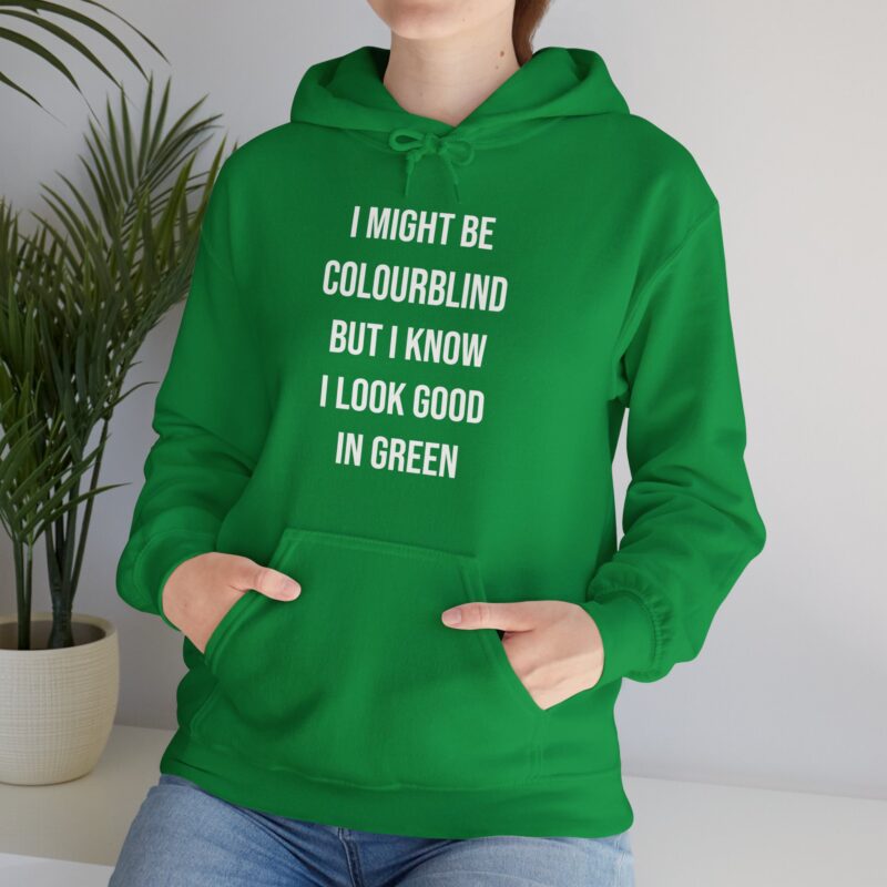 Colourblind Funny Graphic Meme Hoodie - Image 78