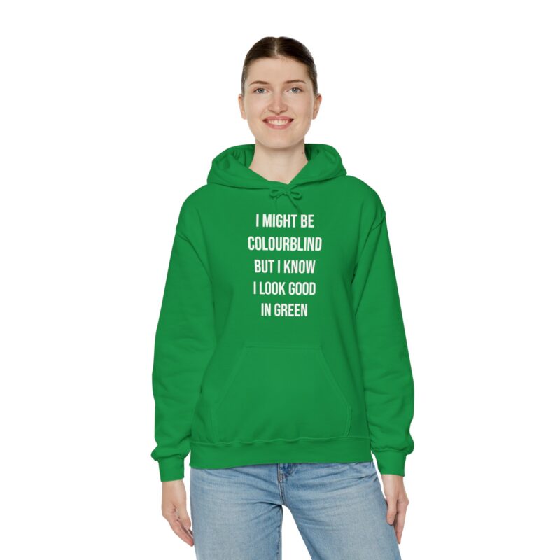 Colourblind Funny Graphic Meme Hoodie - Image 73