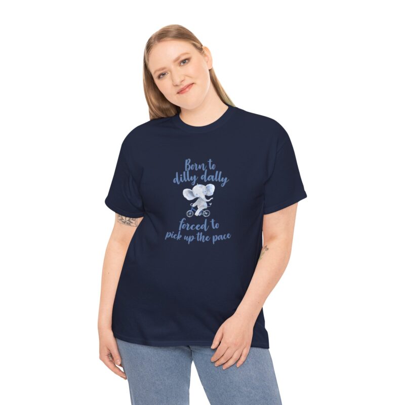 Born to Dilly Dally Retro Graphic Meme T-Shirt - Image 255