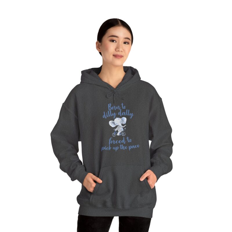 Born to Dilly Dally Retro Graphic Meme Hoodie - Image 84