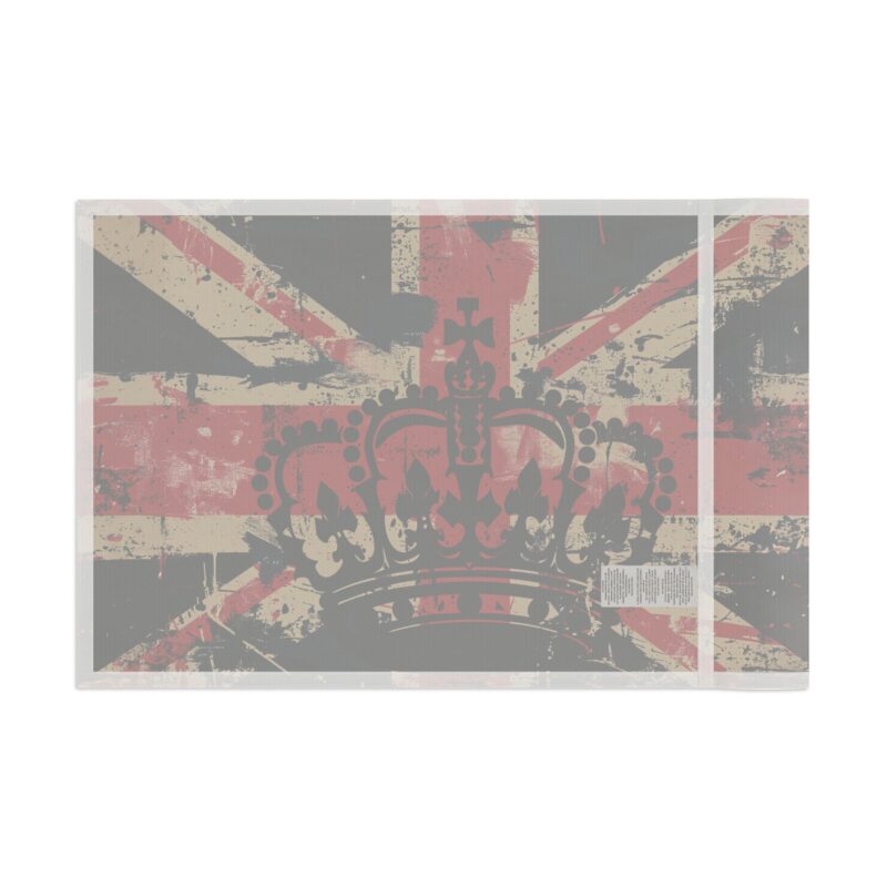 Union Jack Flag with British Crown - Image 8