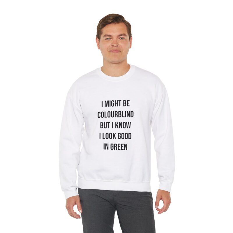 Colourblind Funny Graphic Meme Sweatshirt - Image 6