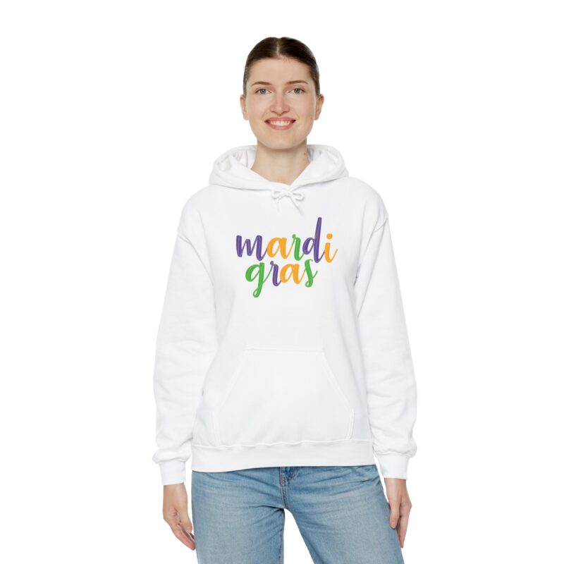 Retro Mardi Gras Carnival Hoodie - Image 8