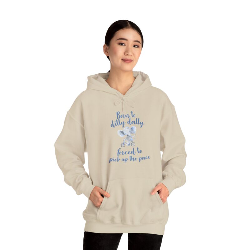 Born to Dilly Dally Retro Graphic Meme Hoodie - Image 32