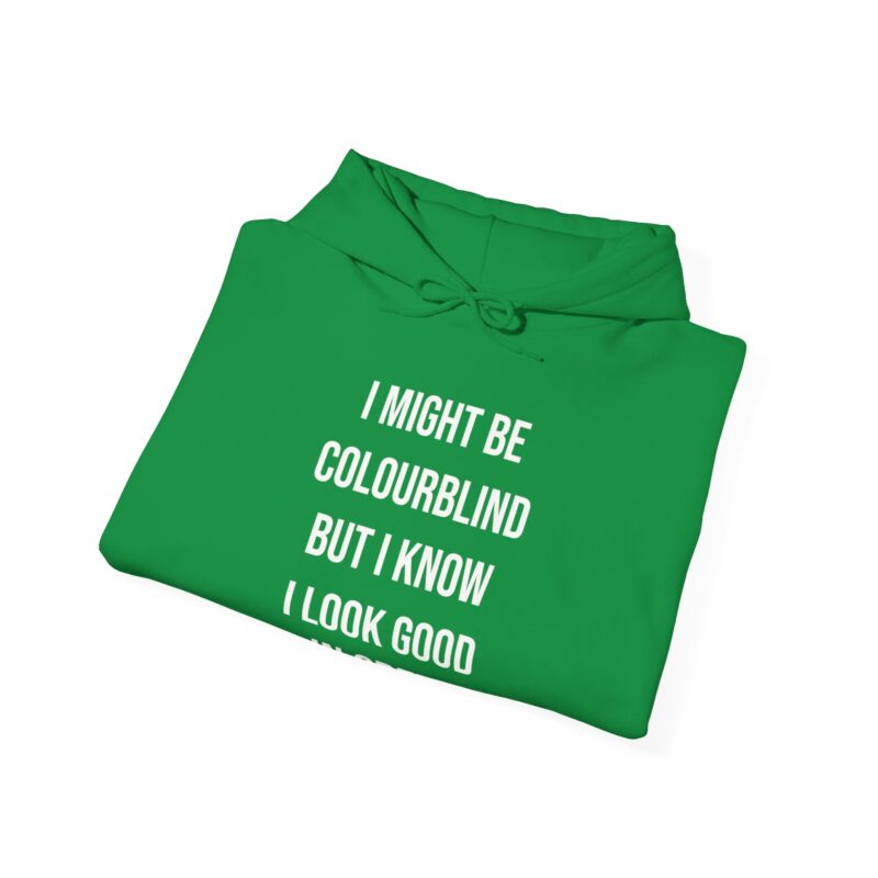 Colourblind Funny Graphic Meme Hoodie - Image 69