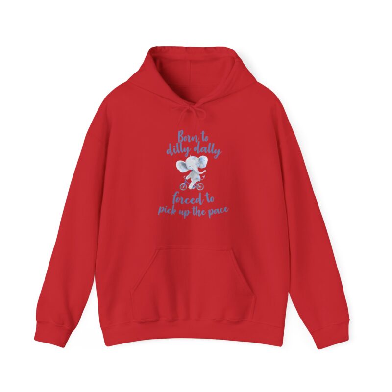 Born to Dilly Dally Retro Graphic Meme Hoodie - Image 144