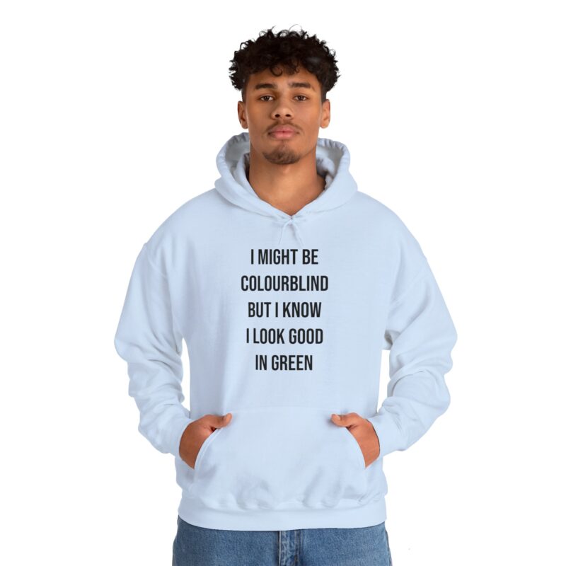 Colourblind Funny Graphic Meme Hoodie - Image 98