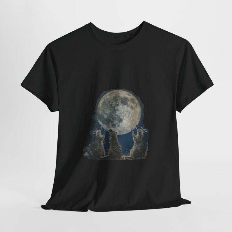 Vintage Funny Three Racoons Moon Retro T-Shirt - Image 60