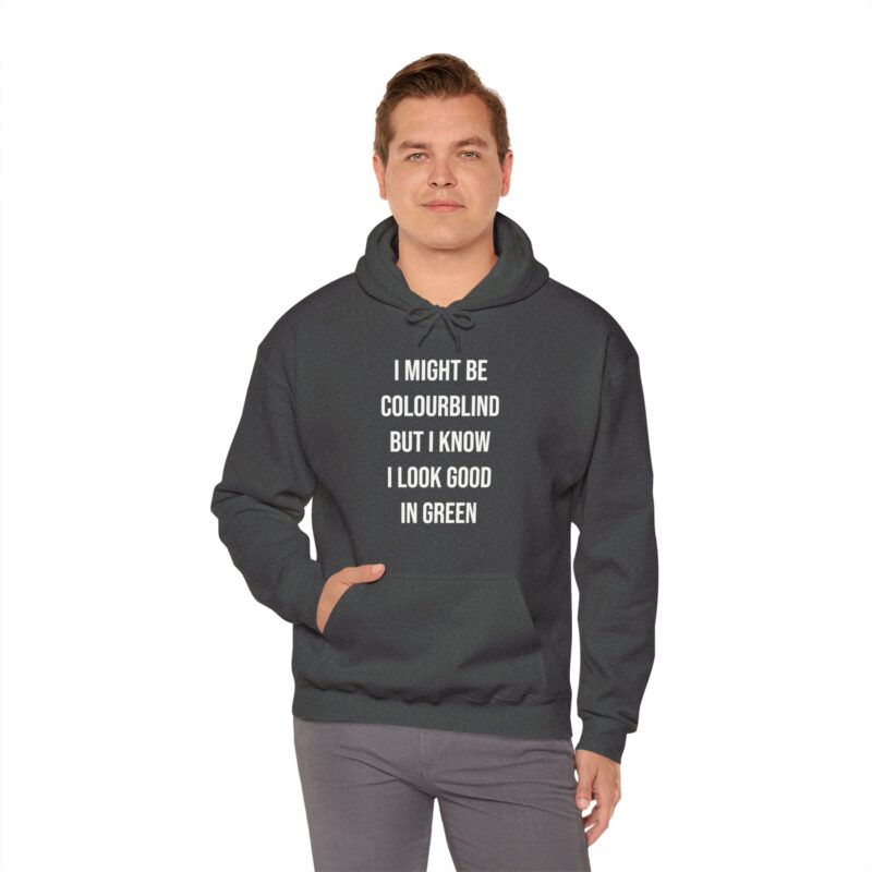 Colourblind Funny Graphic Meme Hoodie - Image 87