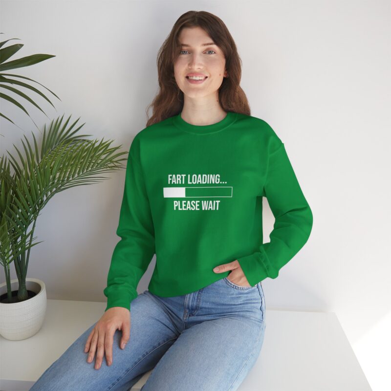 Fart Loading Funny Meme Sweatshirt - Image 77