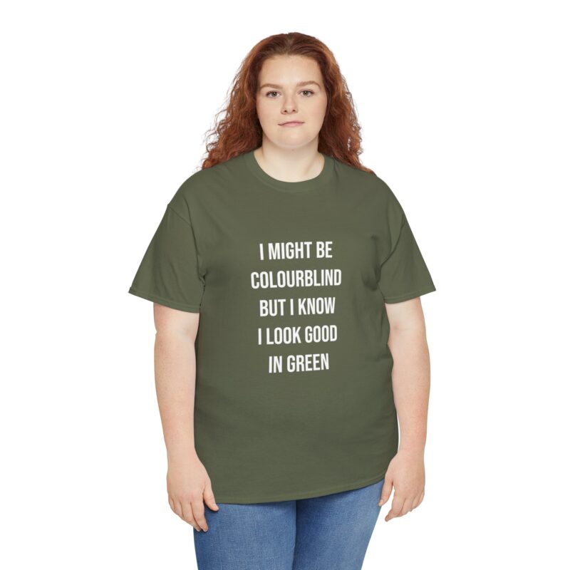 Colourblind Funny Graphic Meme T-Shirt - Image 150