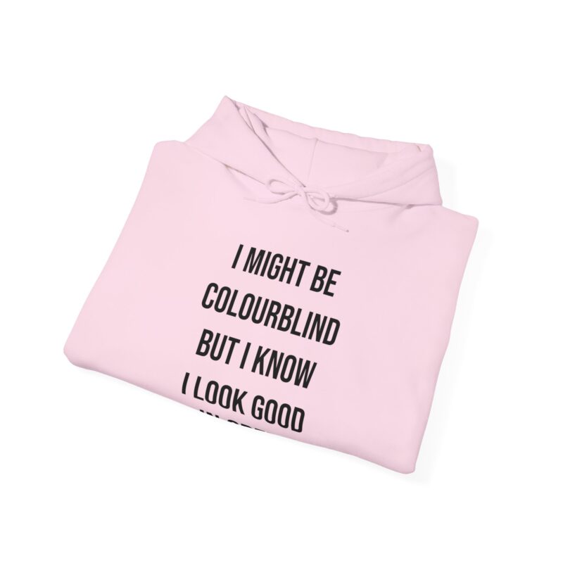 Colourblind Funny Graphic Meme Hoodie - Image 134