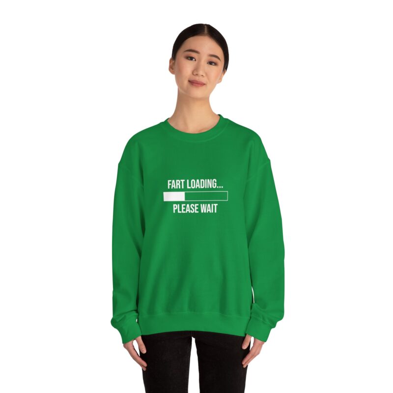 Fart Loading Funny Meme Sweatshirt - Image 70