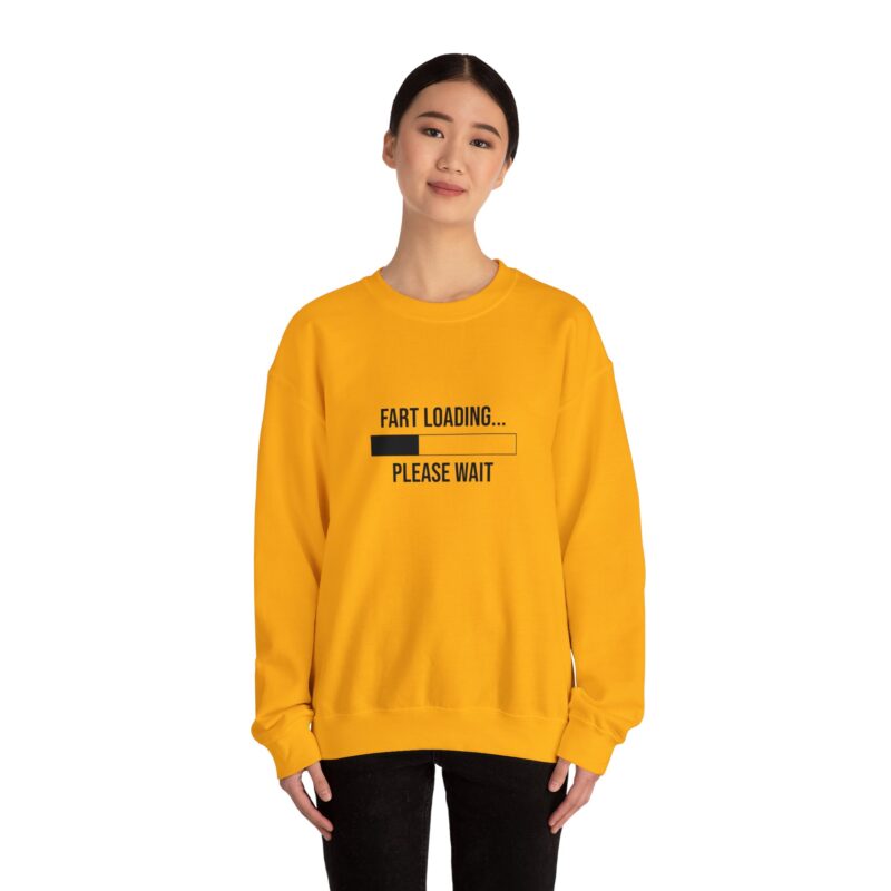 Fart Loading Funny Meme Sweatshirt - Image 48