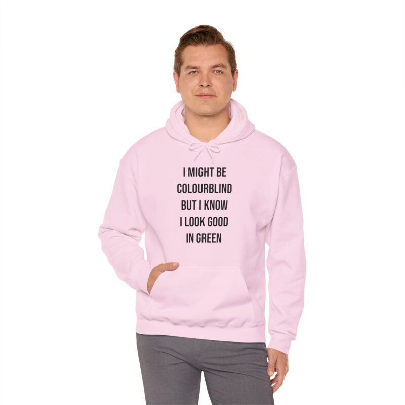 Colourblind Funny Graphic Meme Hoodie - Image 139