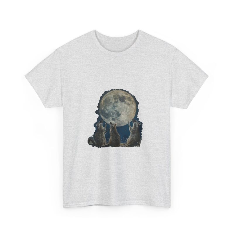 Vintage Funny Three Racoons Moon Retro T-Shirt - Image 30