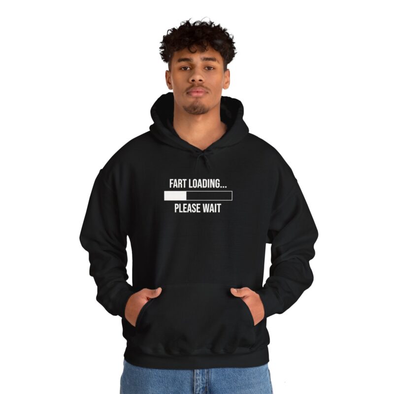 Fart Loading Funny Meme Hoodie - Image 20